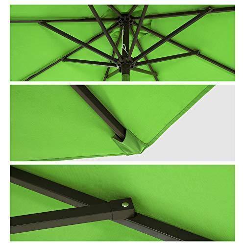 Tilt 9ft Patio Umbrella Green FredCo