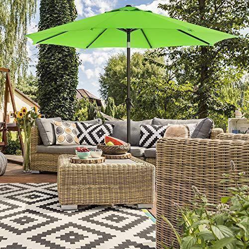Tilt 9ft Patio Umbrella Green FredCo