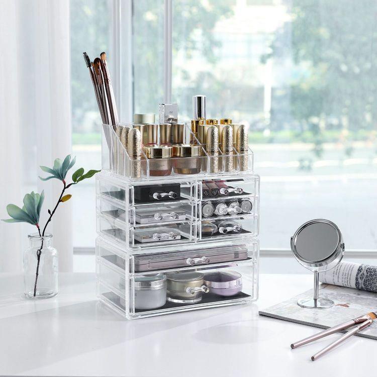 Transparent Makeup Organizer FredCo