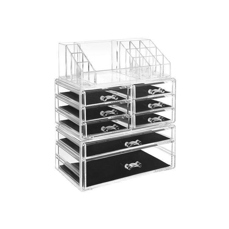 Transparent Makeup Organizer FredCo