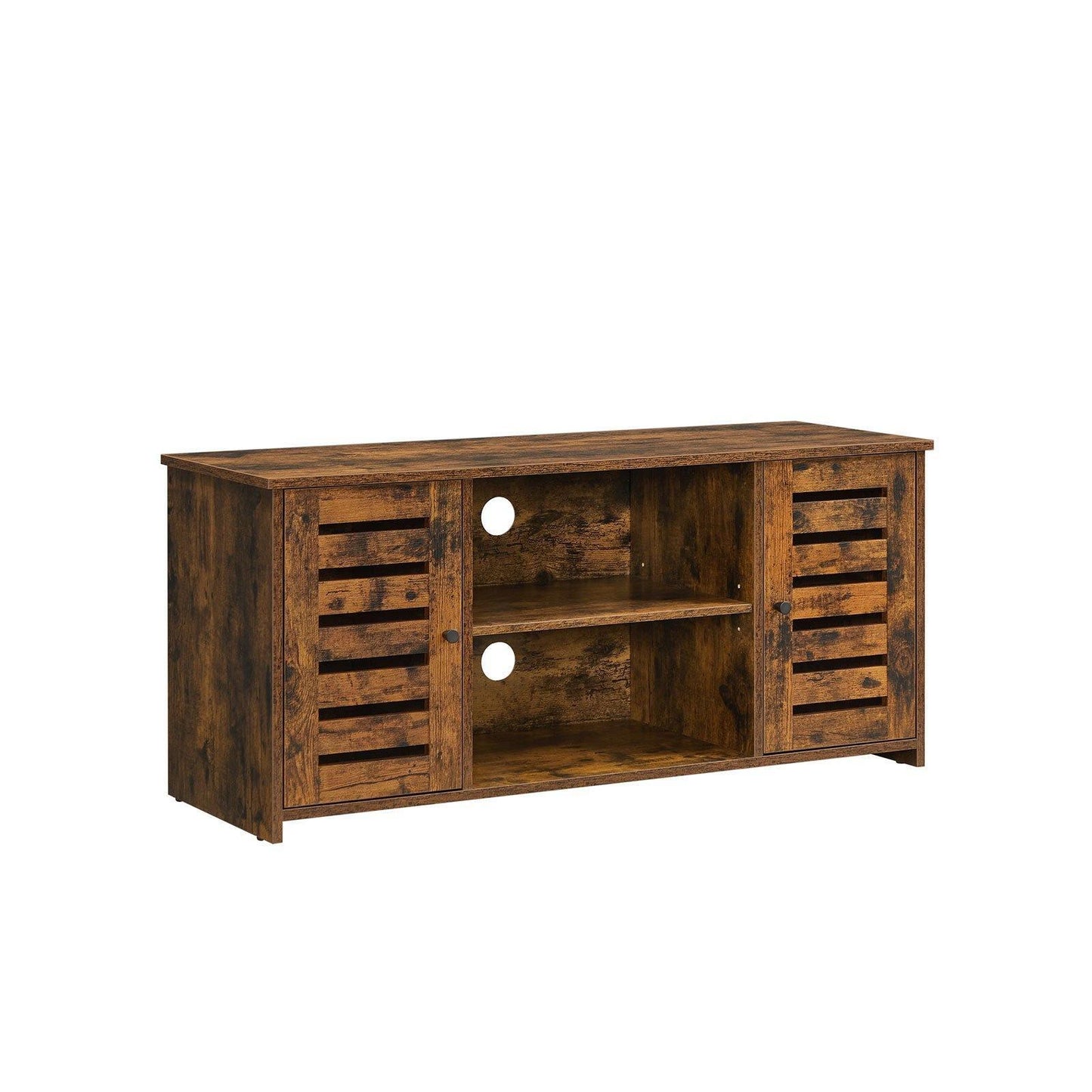 TV Cabinet Rustic Brown FredCo