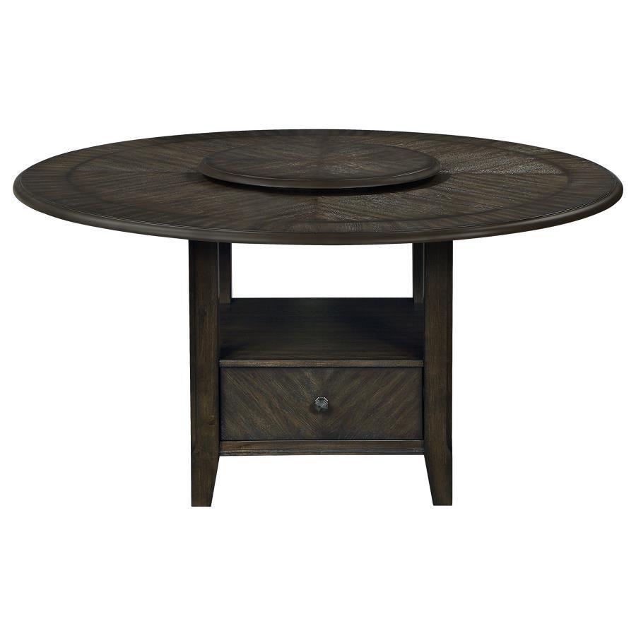 Twyla 5-piece Dining Set Dark Cocoa 115101-S5 Coaster FredCo