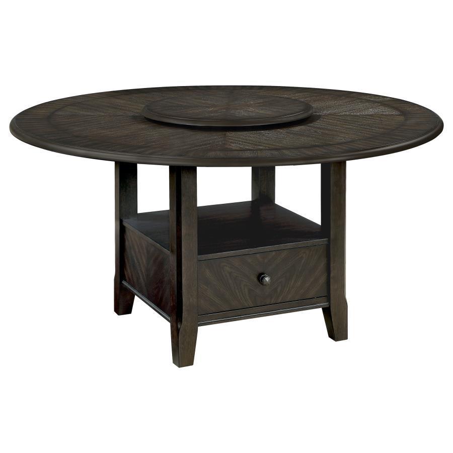 Twyla 5-piece Dining Set Dark Cocoa 115101-S5 Coaster FredCo