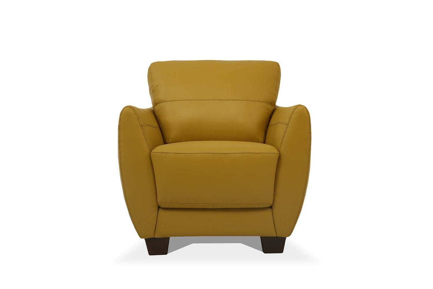 Valeria Chair Mustard Leather FredCo