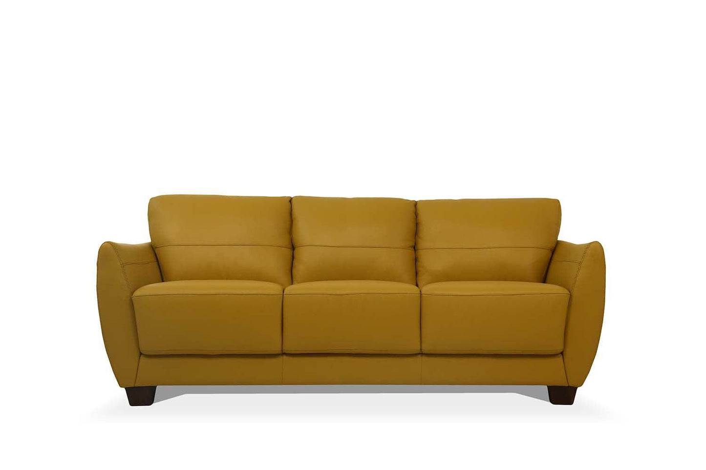 Valeria Sofa Mustard Leather FredCo