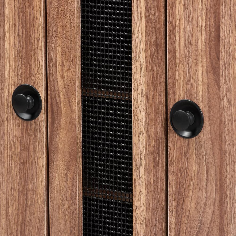 Valina Modern and Contemporary 2-Door Wood Entryway Shoe Storage Cabinet FredCo