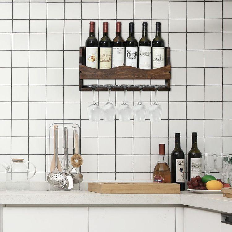 Wall-Mounted Wine Rack FredCo