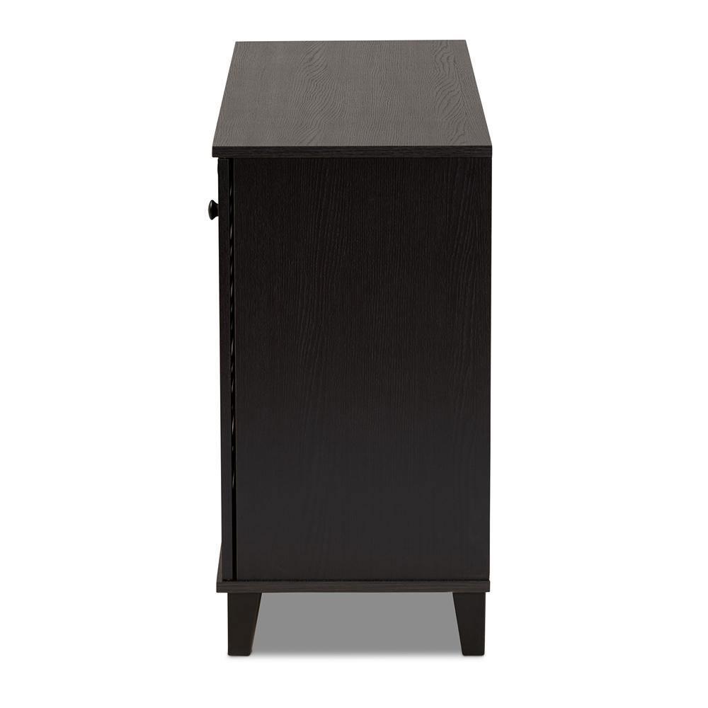 Warren Espresso Shoe-Storage Cabinet FredCo