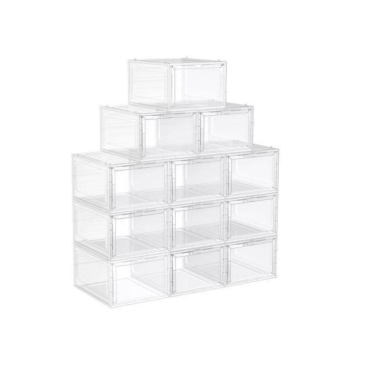 White Shoe Boxes Set of 12 FredCo