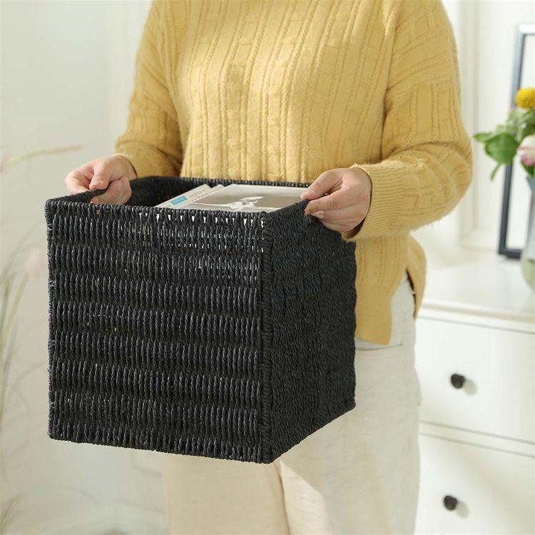 Wicker Style Storage Boxes FredCo