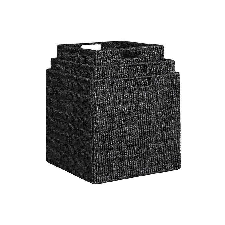 Wicker Style Storage Boxes FredCo