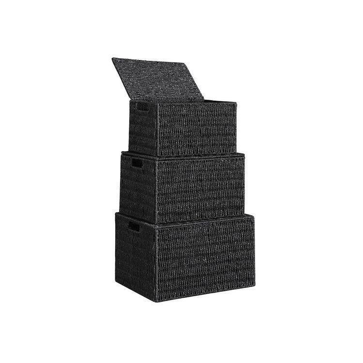 Wicker-Style Storage Organizers FredCo
