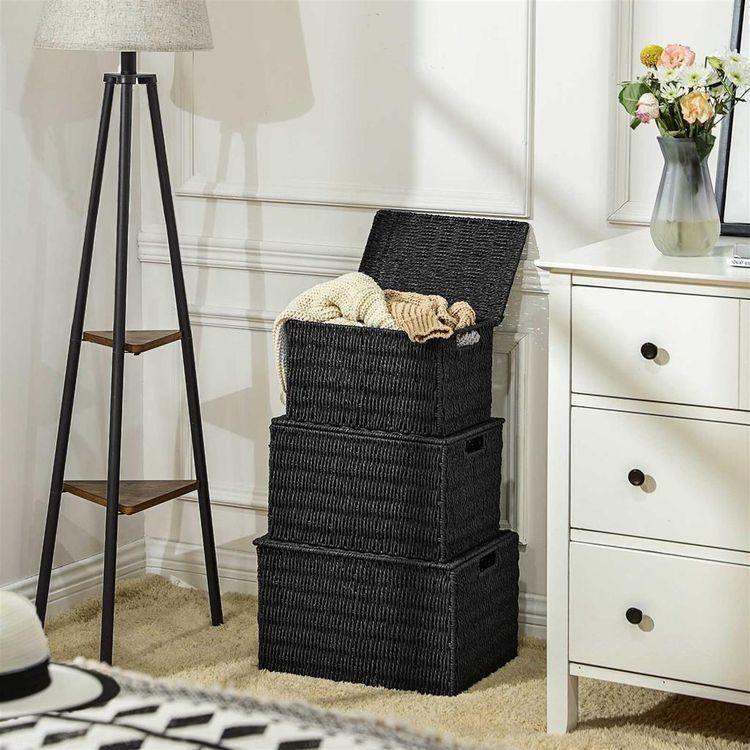 Wicker-Style Storage Organizers FredCo