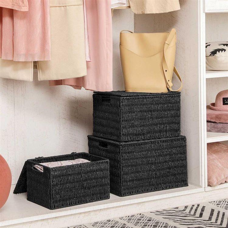 Wicker-Style Storage Organizers FredCo