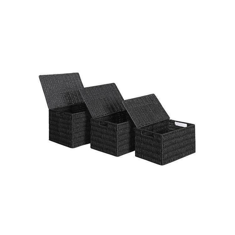 Wicker-Style Storage Organizers FredCo