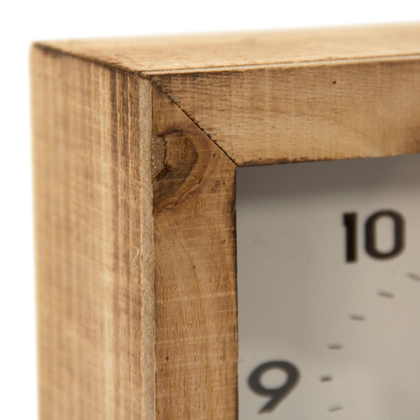 Wooden Box Clock PC077 FredCo