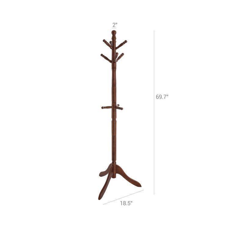 Wooden Hall Tree FredCo