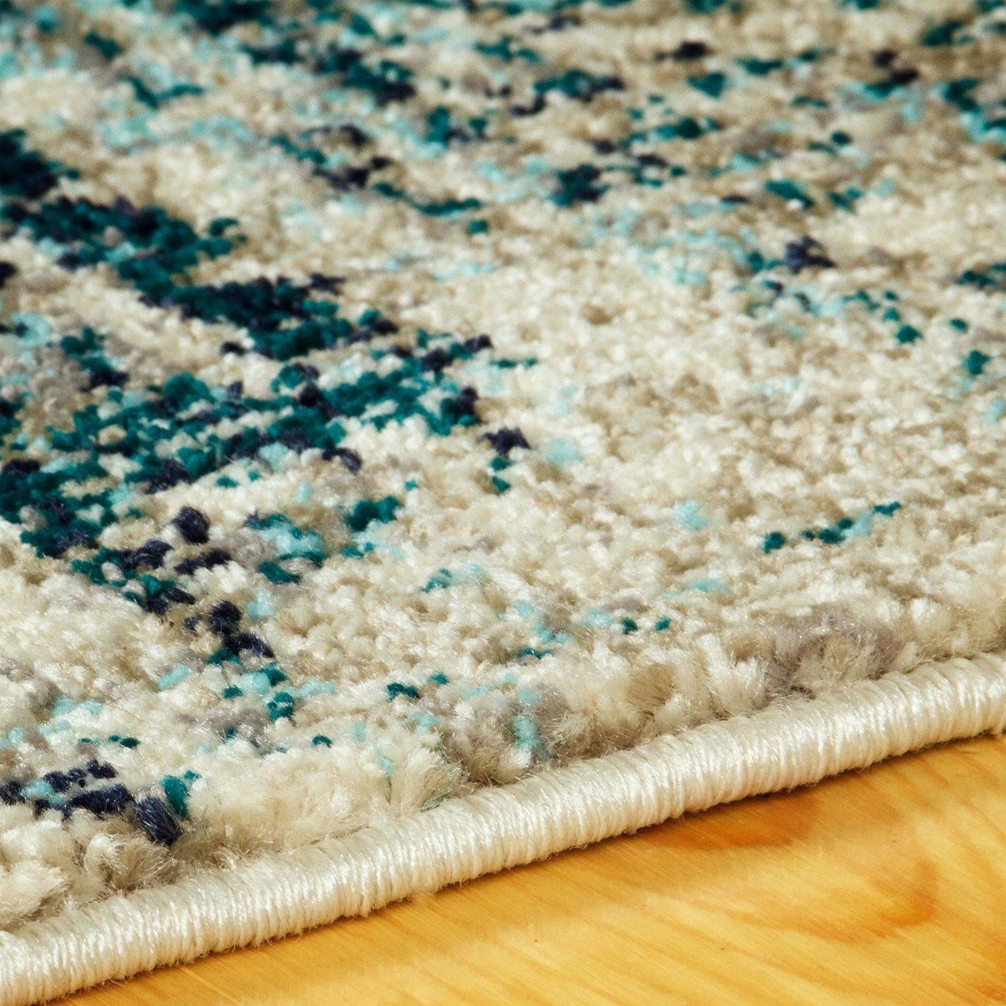 Zebrina Vintage Moroccan Floral Distressed Rug FredCo