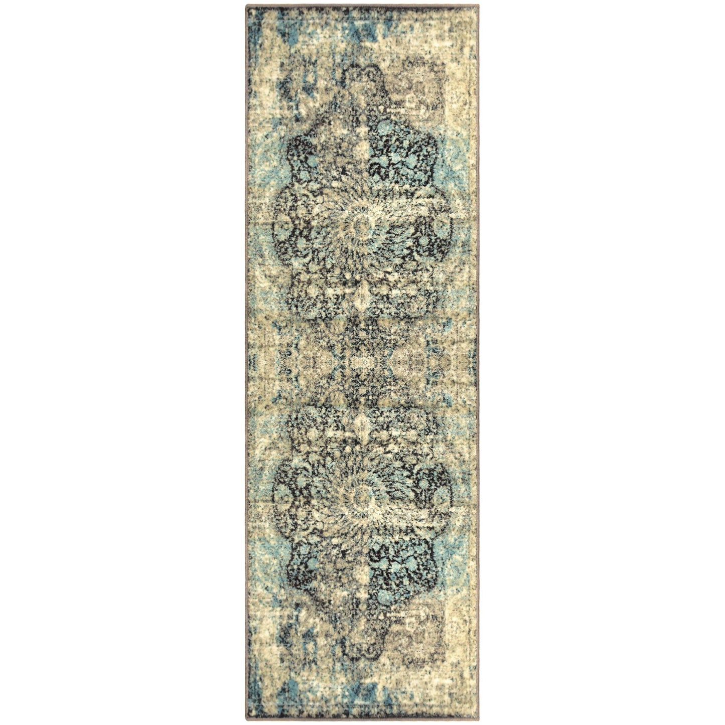 Zelda Vintage Oriental Distressed Rug FredCo