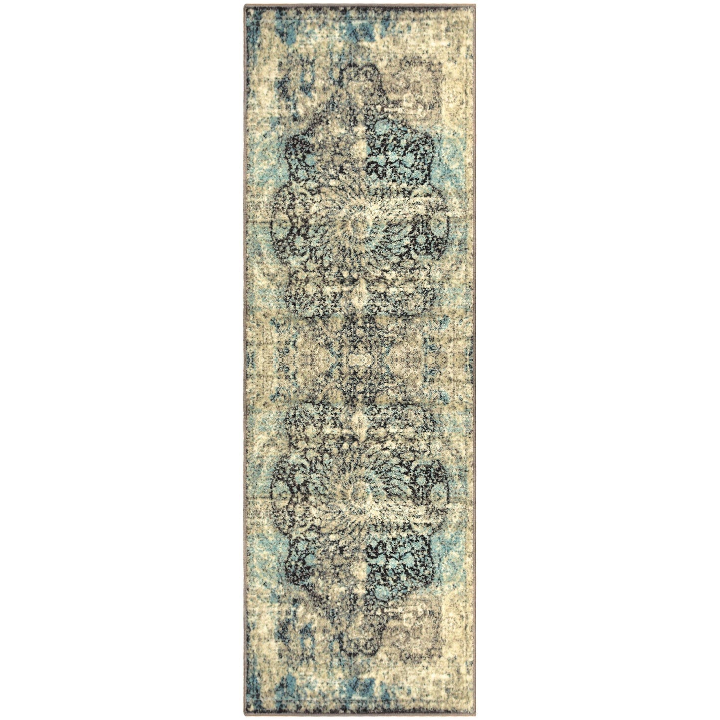 Zelda Vintage Oriental Distressed Rug FredCo