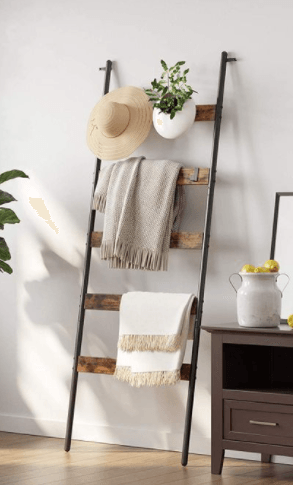 Ladder Shelves Bathroom, Bedroom, Living Room, Home office