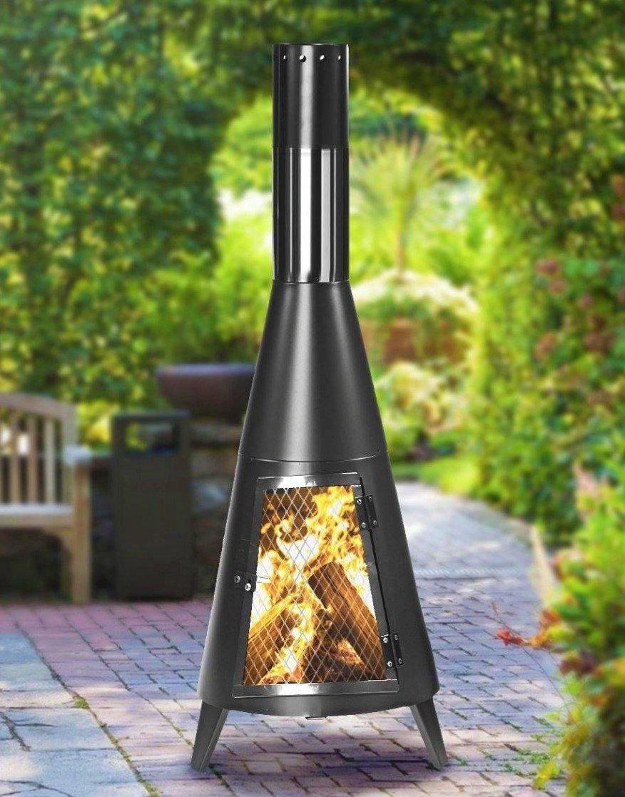 Modern Chiminea Fire pit, Fireplaces