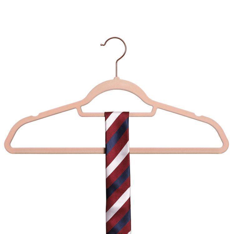 0.2-Inch Thick Hangers Light Pink, Rose Gold FredCo