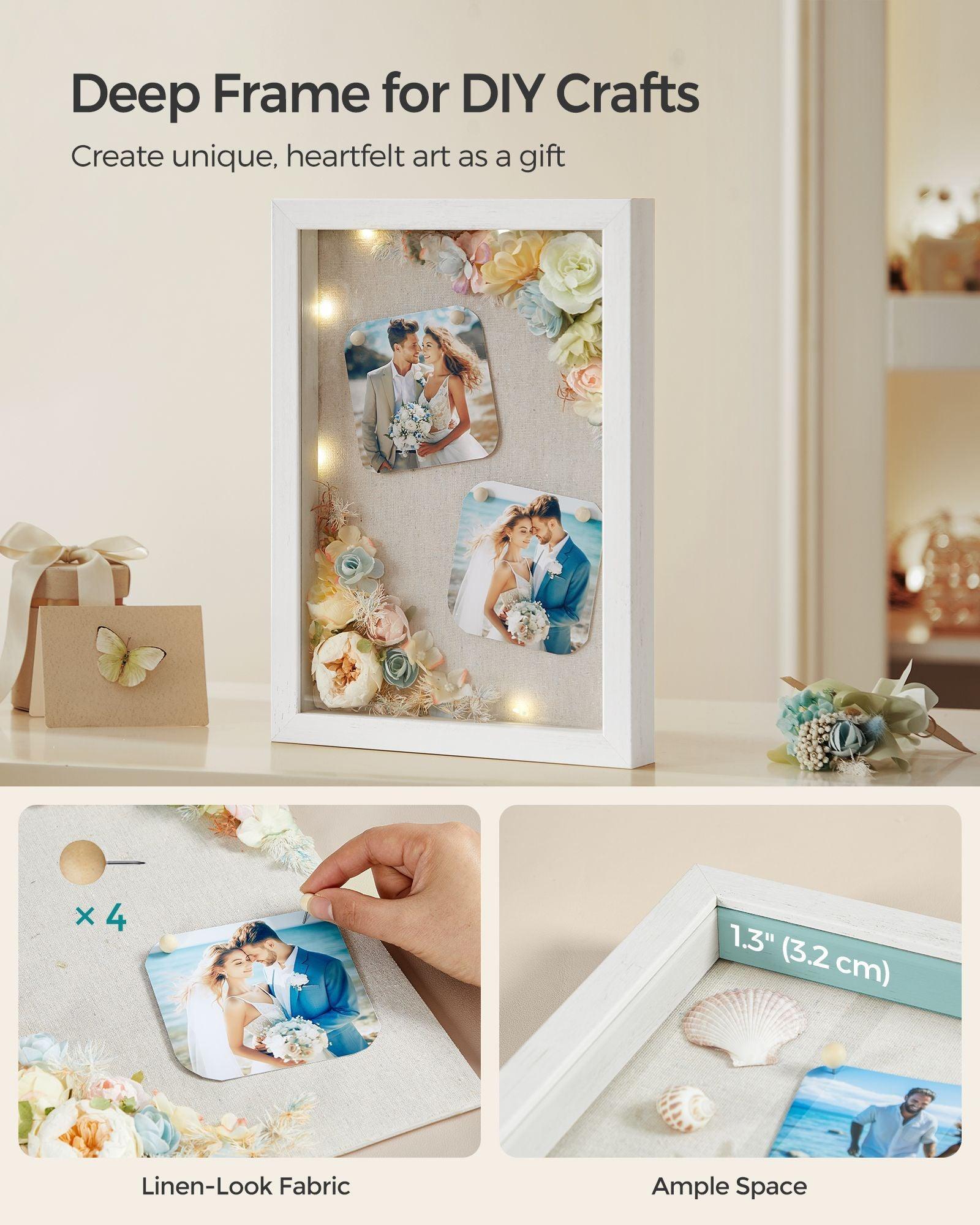 1.3-Inch Deep Memory Display Case for Desk Wall Decor FredCo