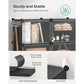 10 Cubes Shoe Organizer with Doors Black FredCo