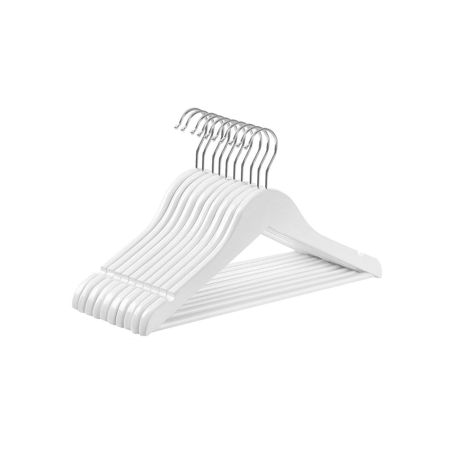 10 Pack Kids Wooden Hangers FredCo