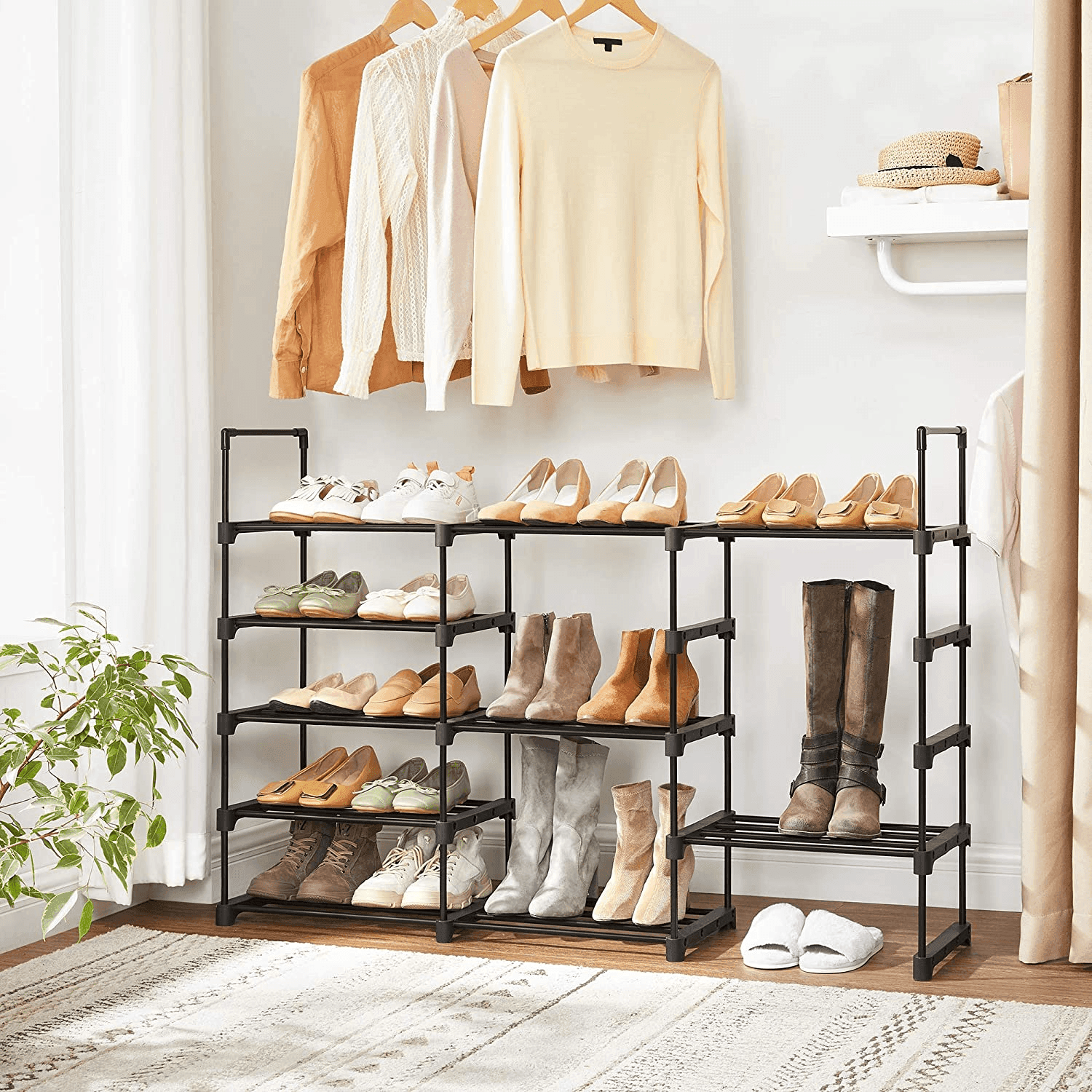 10 Shelves Shoe Rack FredCo