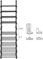 10 Shelves Shoe Rack FredCo