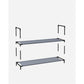 10-Tier Shoe Rack 11 x 17.7 x 68.1 Inches FredCo