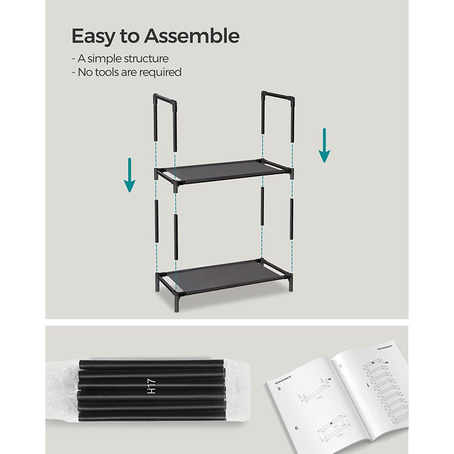 10-Tier Shoe Shelf FredCo