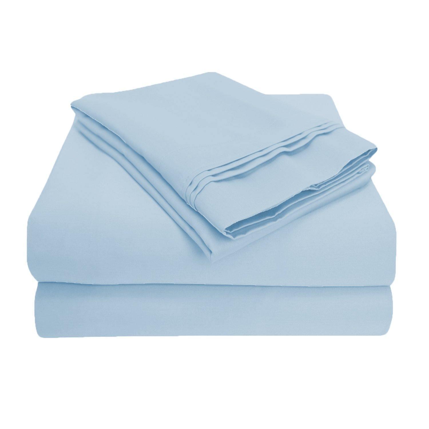 1000 Thread Count 100% Egyptian Cotton Solid Sheet Set FredCo