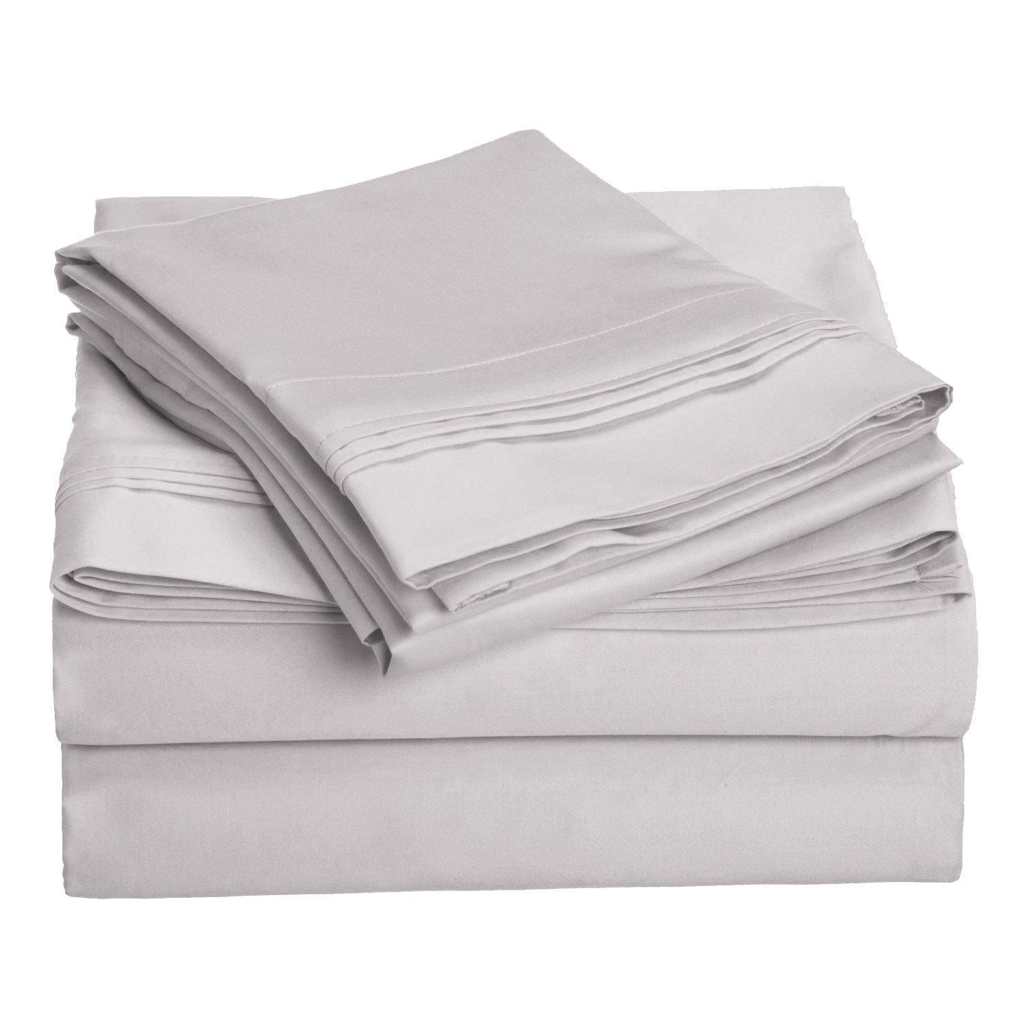 1000 Thread Count 100% Egyptian Cotton Solid Sheet Set FredCo