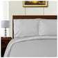 1000-Thread Count Tencel Polyester-Blend Duvet Cover Pillow Sham Set FredCo