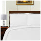 1000-Thread Count Tencel Polyester-Blend Duvet Cover Pillow Sham Set FredCo