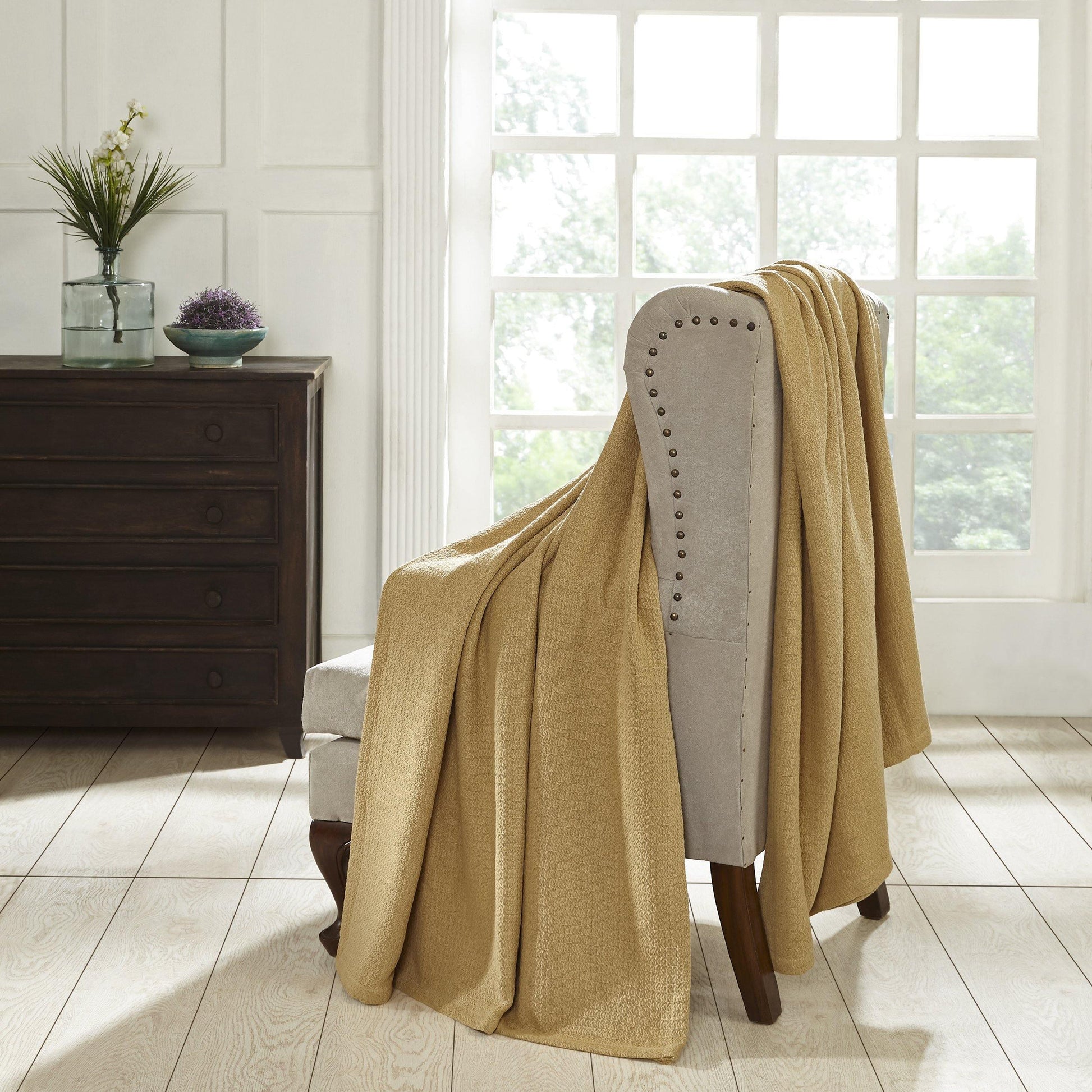 100% COTTON BLANKET (WAFFLE STITCH) FredCo