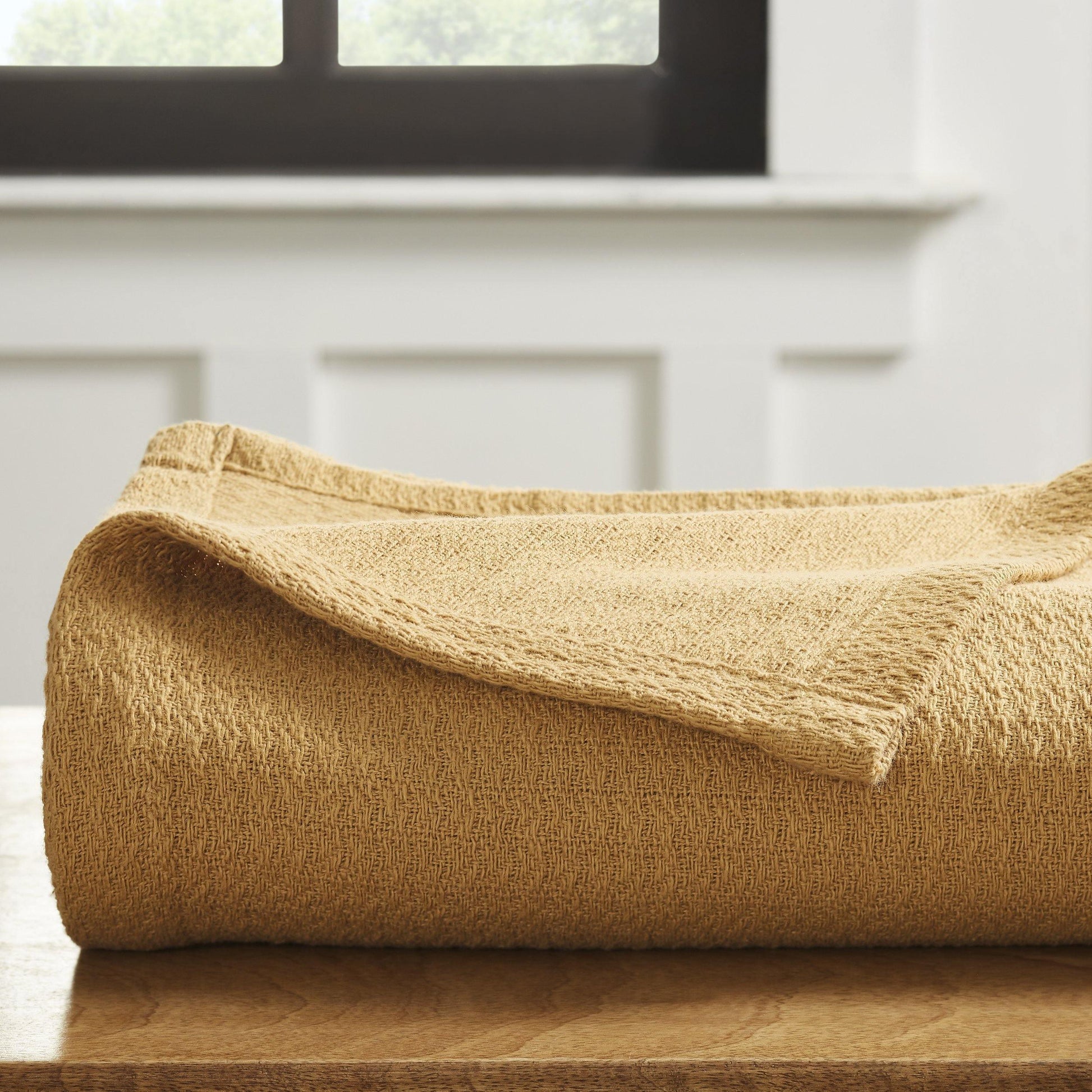 100% COTTON BLANKET (WAFFLE STITCH) FredCo
