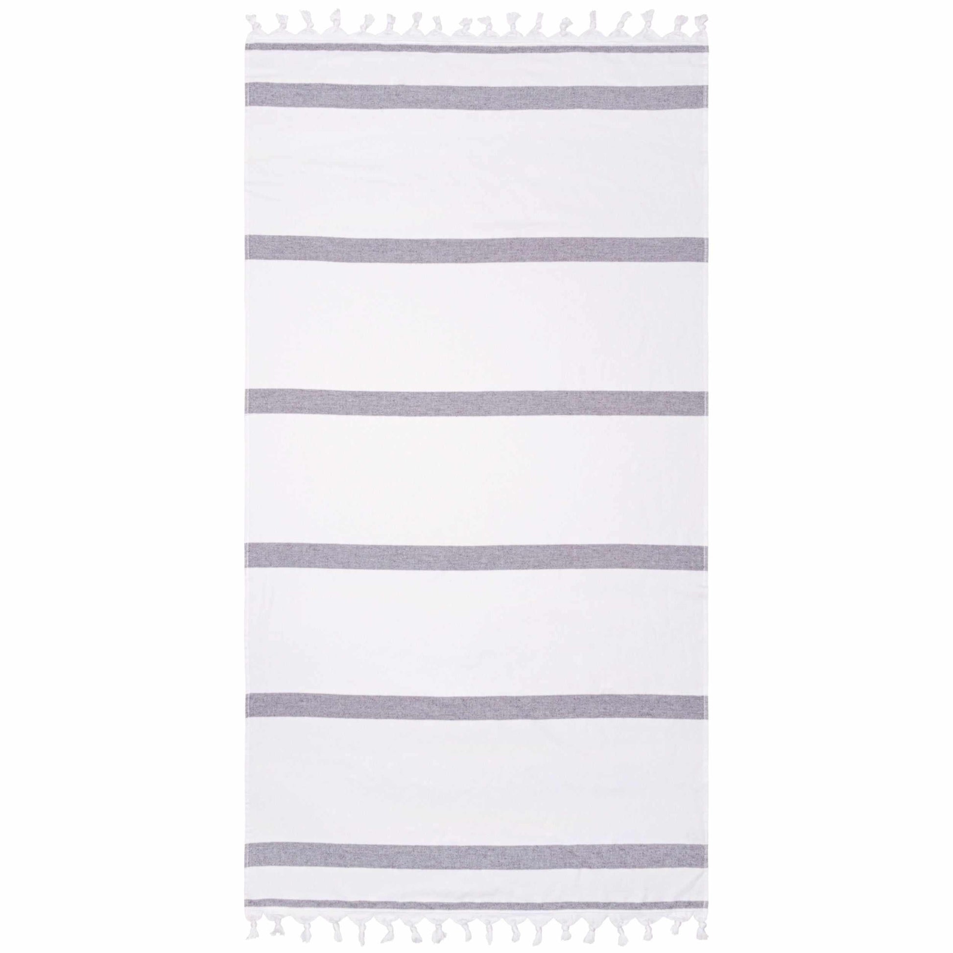 100% Cotton Fouta Beach Towel, Meera Stripes Coastastal Resort FredCo
