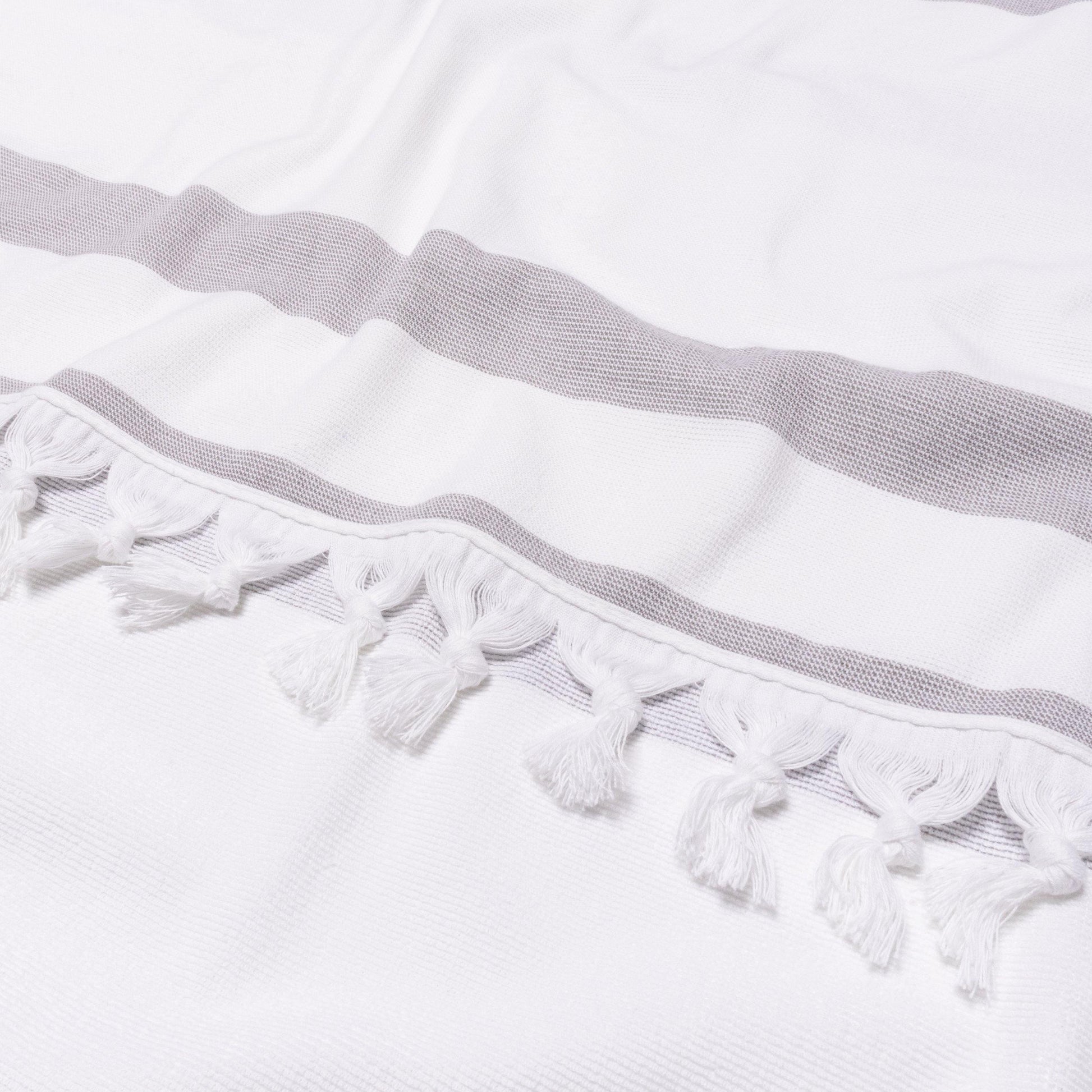 100% Cotton Fouta Beach Towel, Meera Stripes Coastastal Resort FredCo