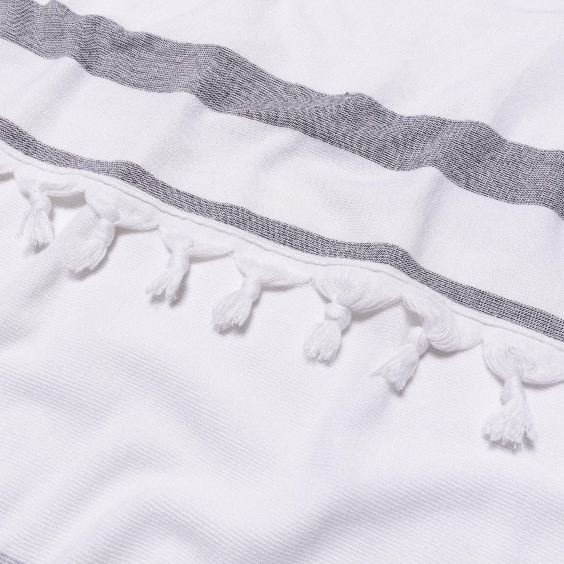 100% Cotton Fouta Beach Towel, Meera Stripes Coastastal Resort FredCo