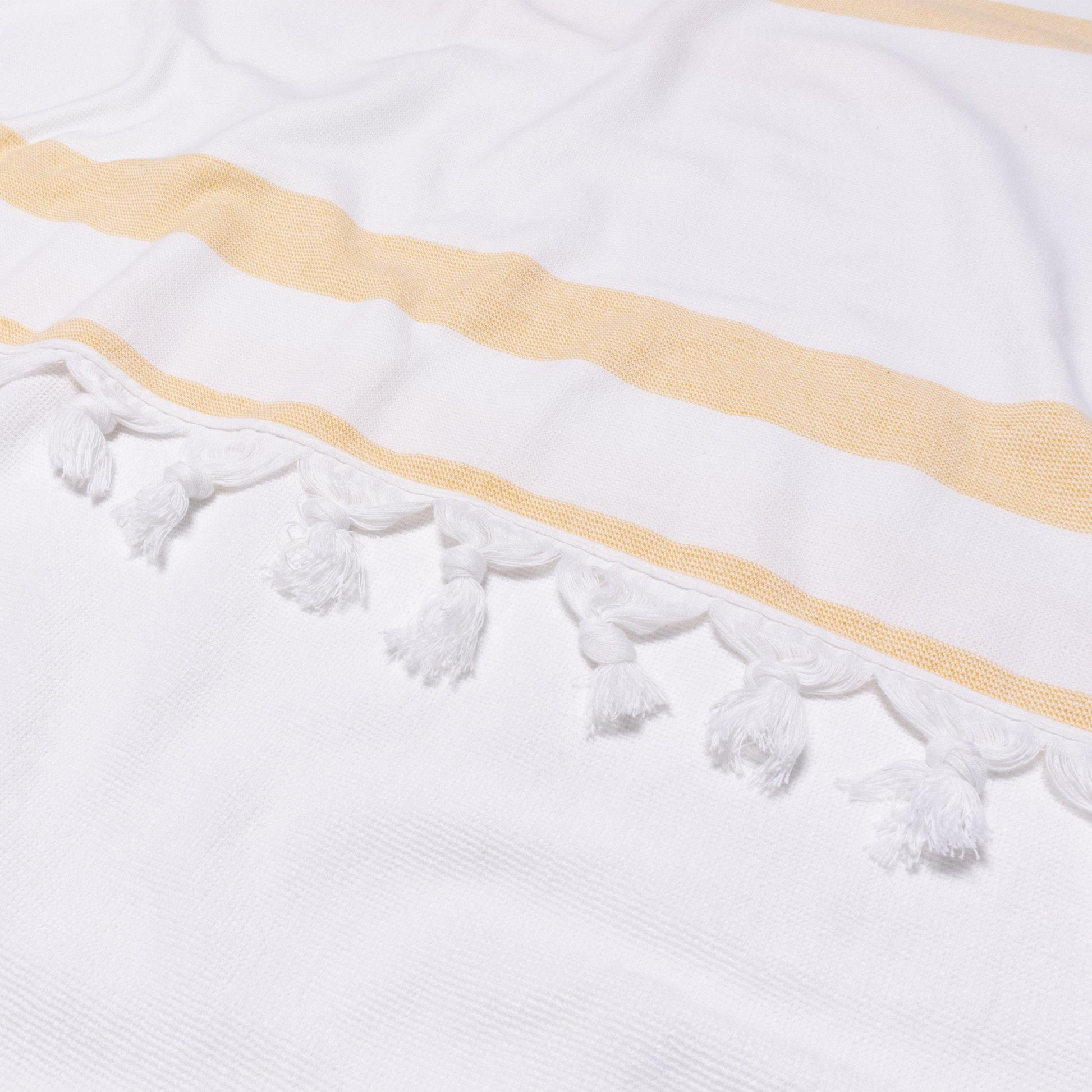 100% Cotton Fouta Beach Towel, Meera Stripes Coastastal Resort FredCo