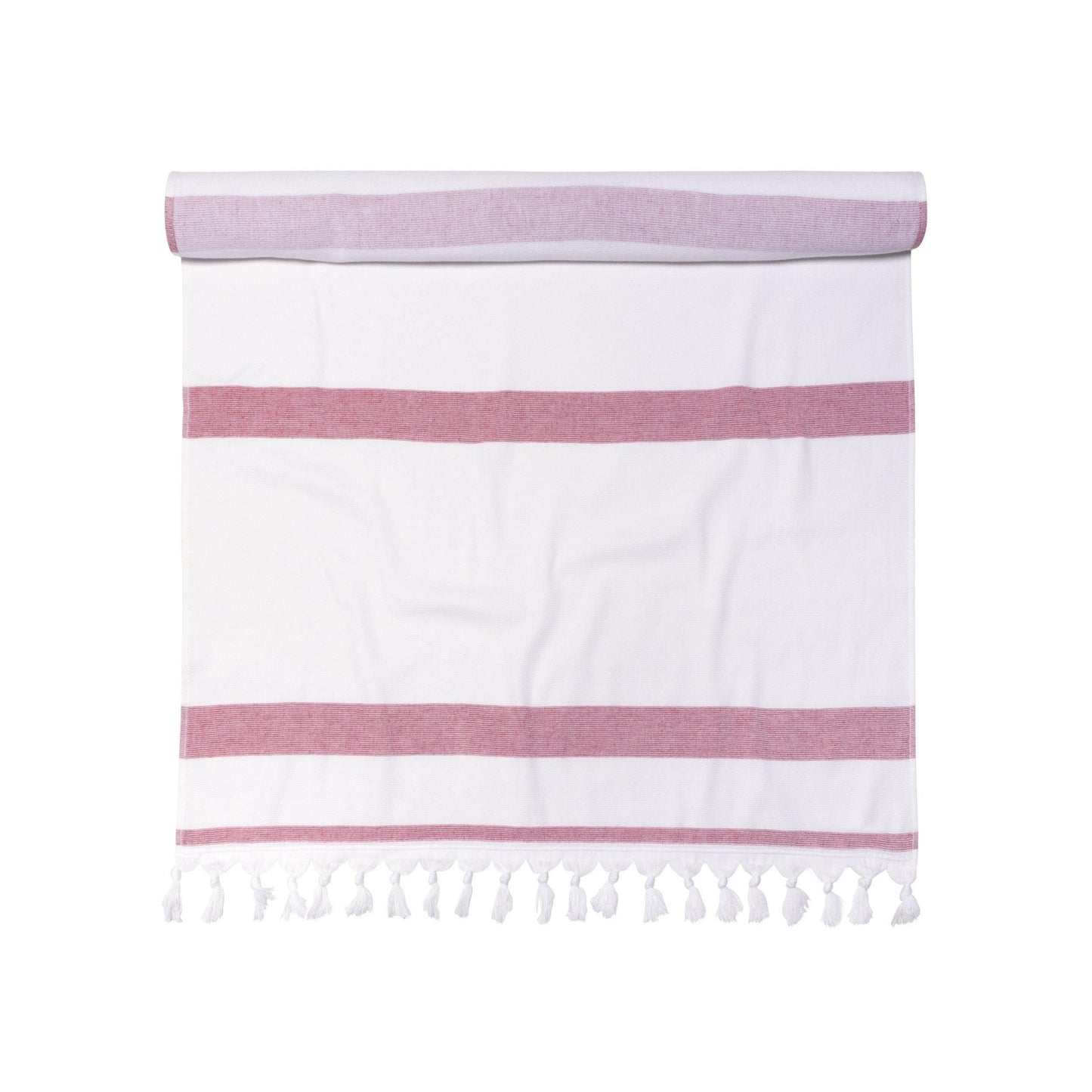 100% Cotton Fouta Beach Towel, Meera Stripes Coastastal Resort FredCo