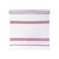 100% Cotton Fouta Beach Towel, Meera Stripes Coastastal Resort FredCo
