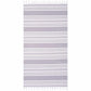 100% Cotton Fouta Beach Towel, Meera Stripes with Fringes FredCo