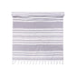 100% Cotton Fouta Beach Towel, Meera Stripes with Fringes FredCo