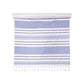 100% Cotton Fouta Beach Towel, Meera Stripes with Fringes FredCo