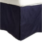 100% Egyptian Cotton Chic Solid Bed Skirt Split Corners FredCo